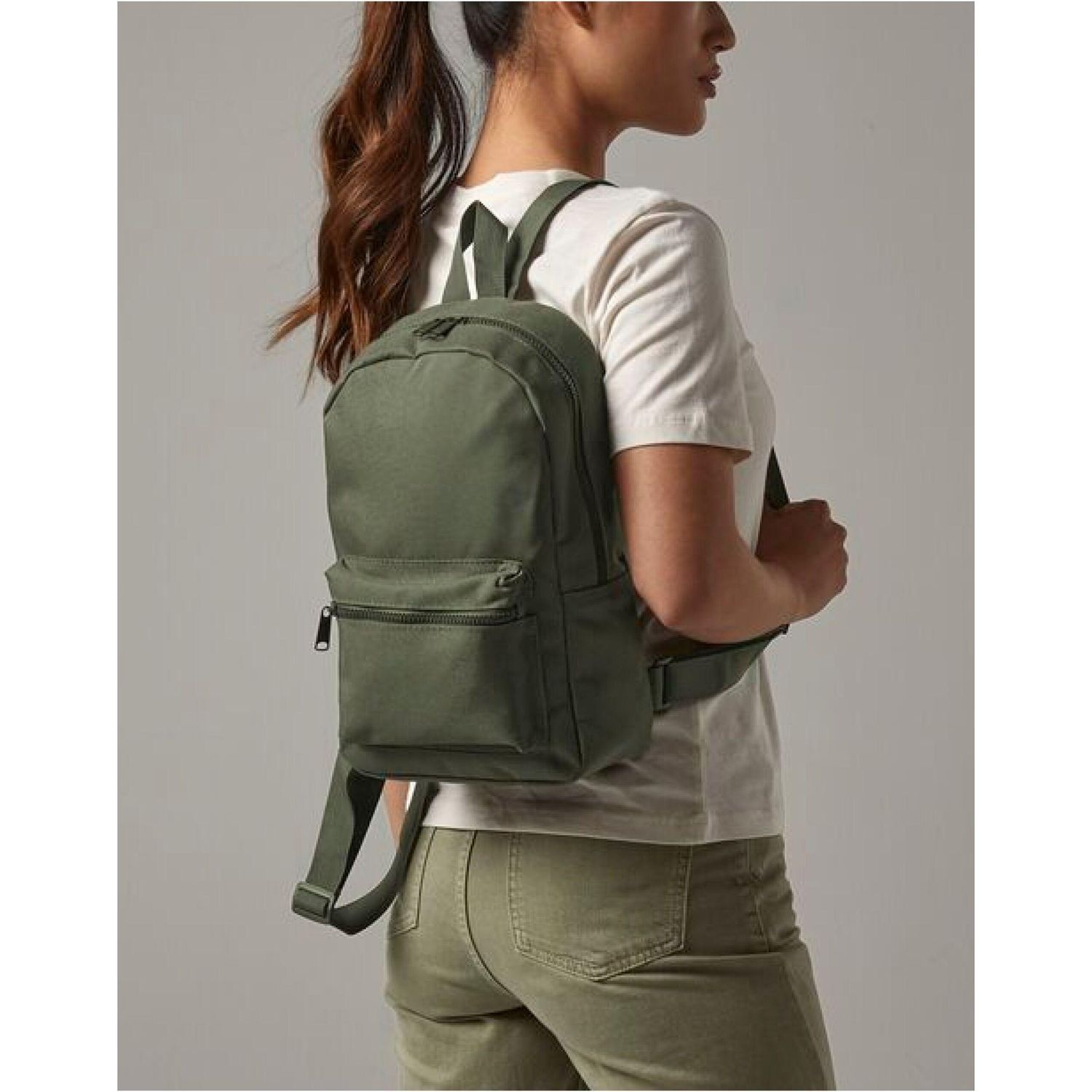 Bagbase Mini Essential Backpack/Rucksack Bag - Natural