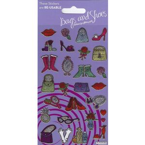 Paper Projects Reusable Bags And Shoes Stickers