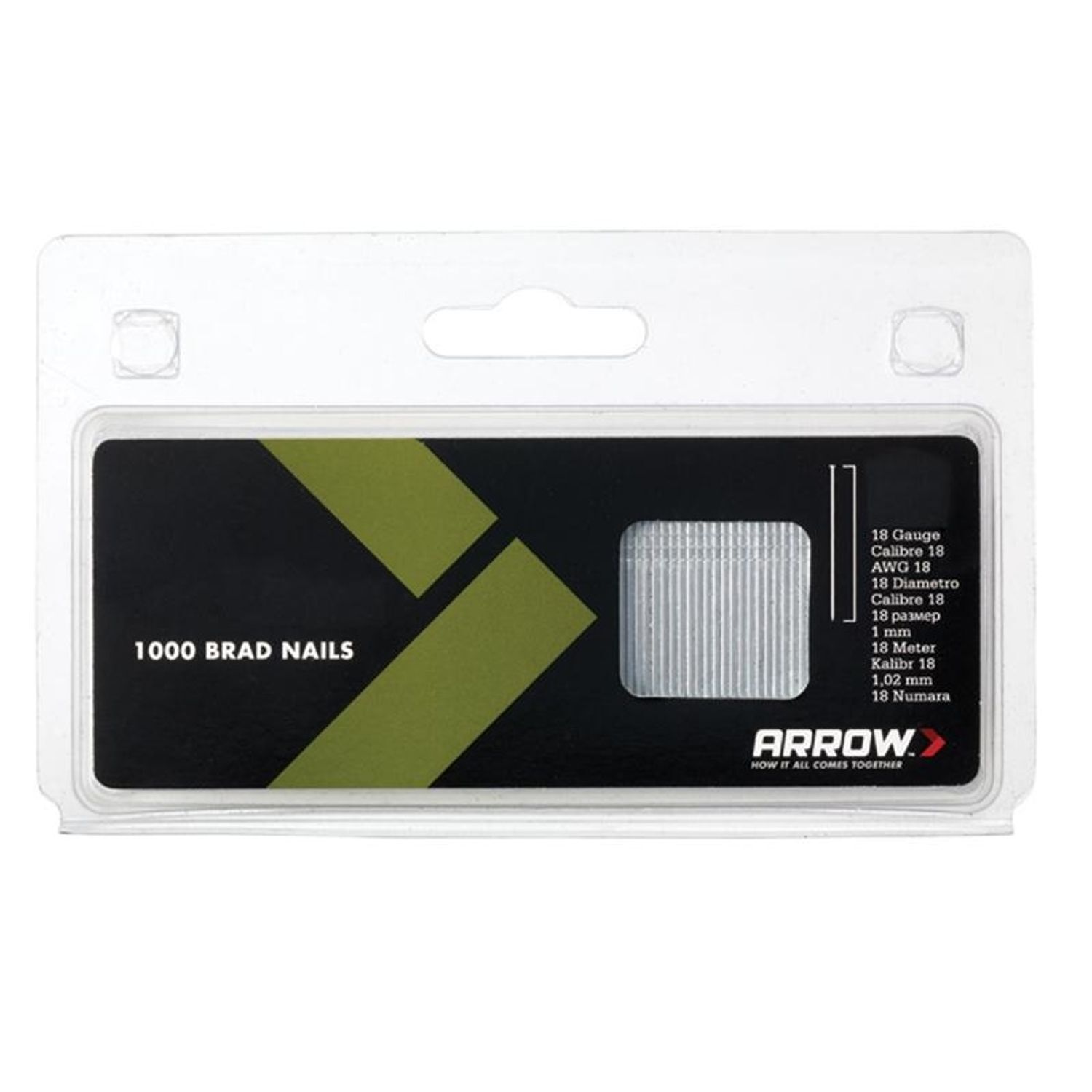 Arrow Brad Nails - Multi Colour