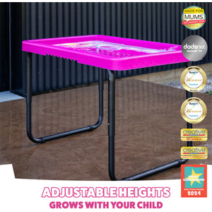 Pink Plastic Play Tray Activity Table shot 15766479