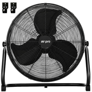 Wall Mounted Cooling Fan Electric Fan 3 Speeds Oscillating Metal Fan for Instant Cooling