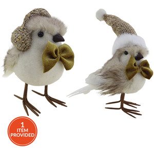 Charming Dapper Robin Decoration