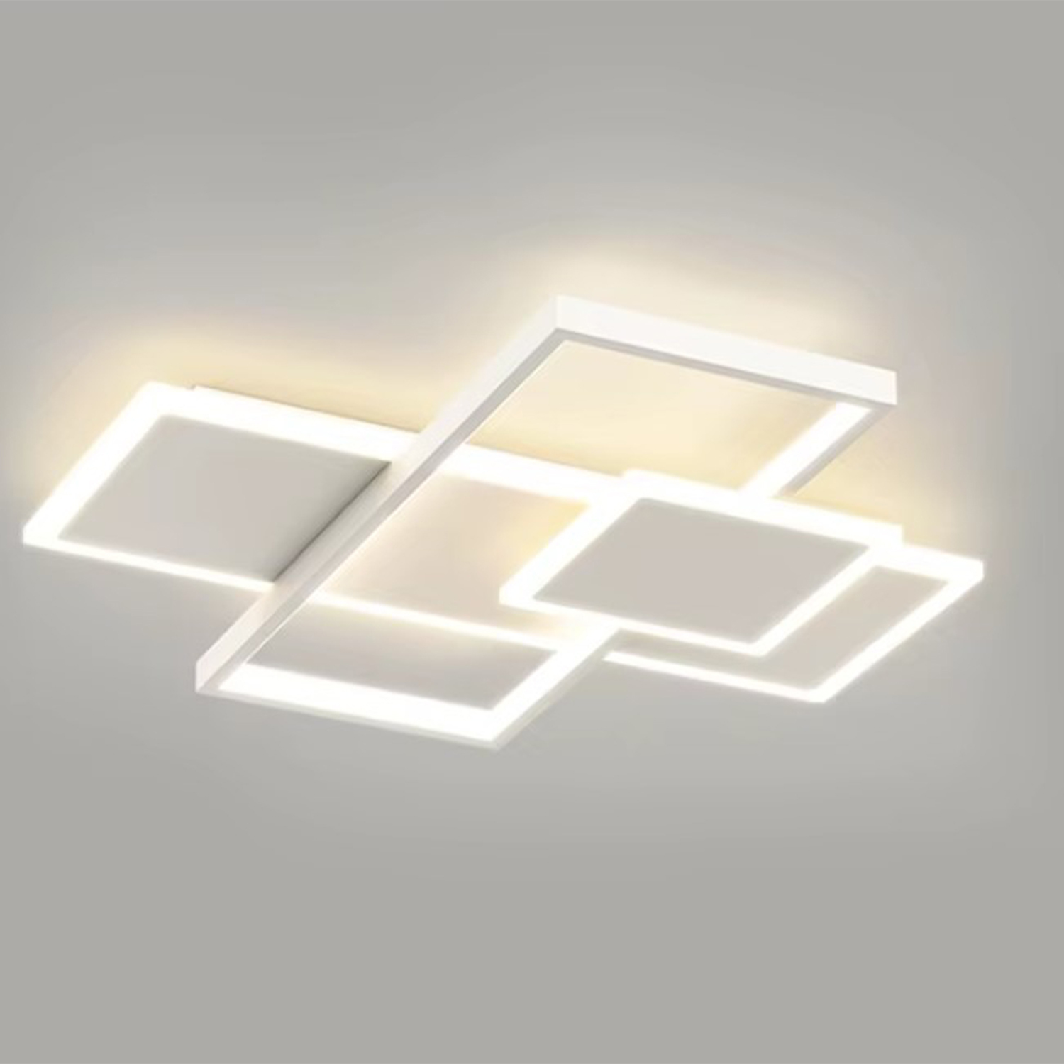 The Bath Plus Tb+ Ceiling Light Rectangles White - White