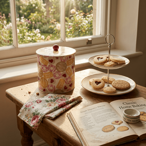 Biscuits Design Tin Barrel
