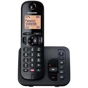 Panasonic KX TGC260EB Digital Cordless Phone with Answering Machine