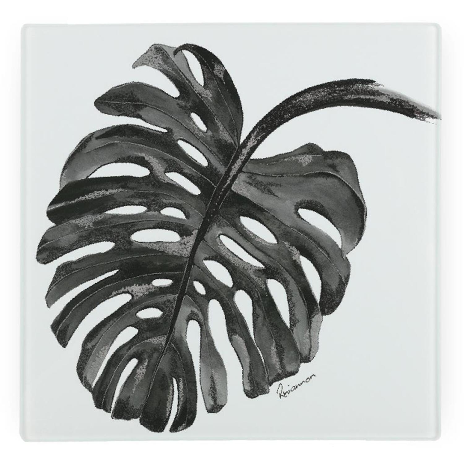 Image of Monstera Glass Hot Pot Stand -&hellip;