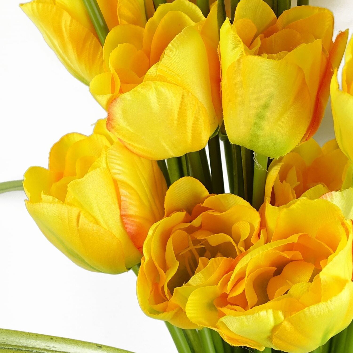 Leaf Unisex Yellow Botanik 80Cm Artificial Flower Stems Pack Of 6 - Image 2