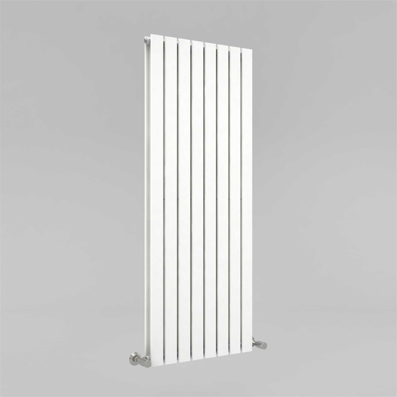 Double Flat Panel Vertical Column Radiator 1600 x 544mm - White - Image 2