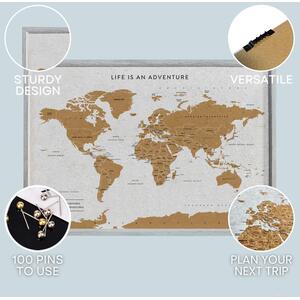 Splosh Travel Map World