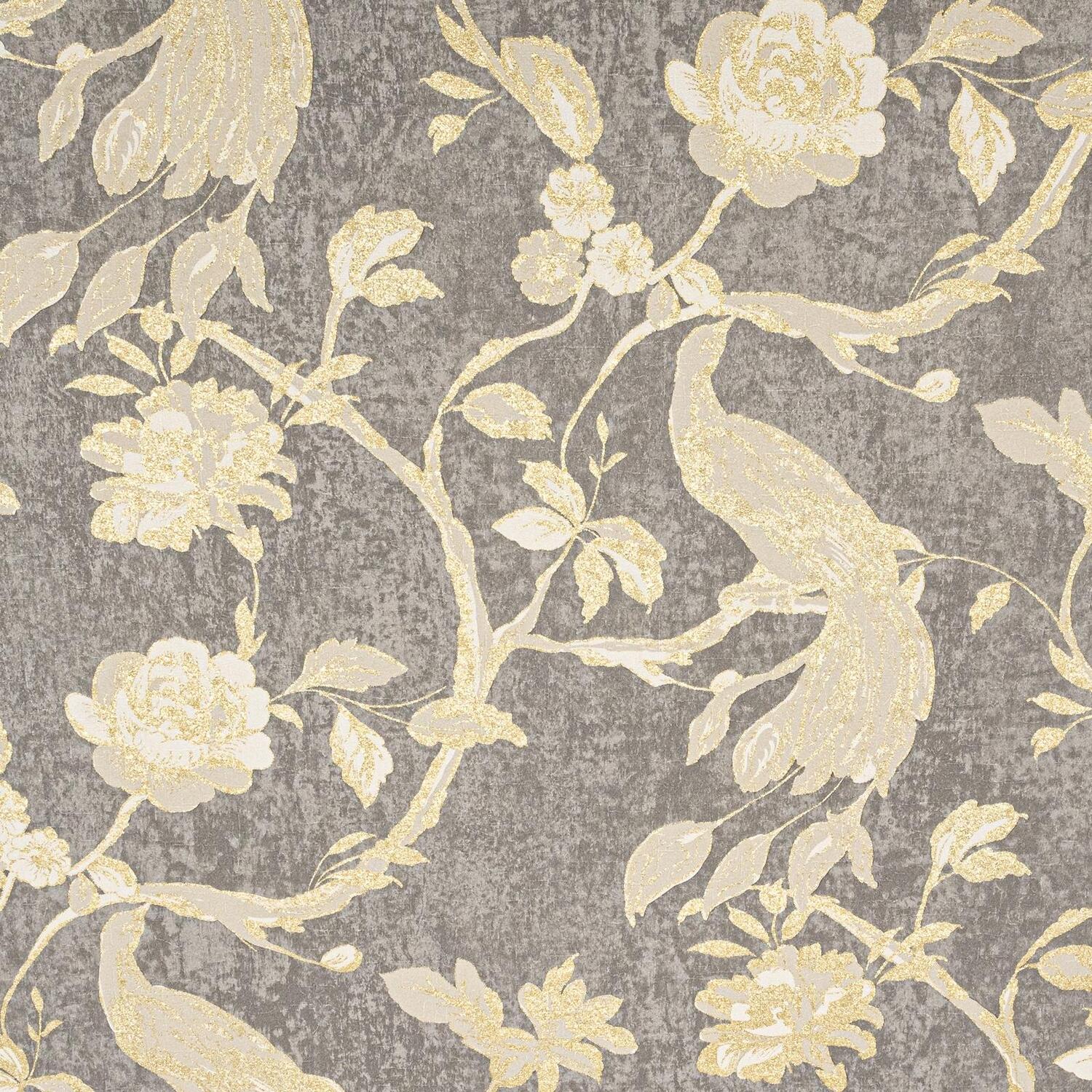 Sophie Laurence Charcoal Bird Paste The Wall Wallpaper 1962010 - Grey - Image 4