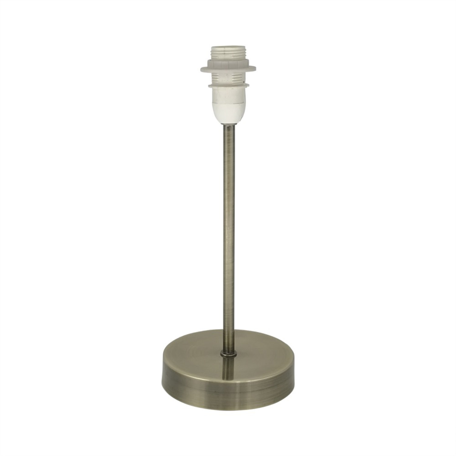 First Choice Lighting Stick Base Only Table Lamp - Antique Brass - Image 2