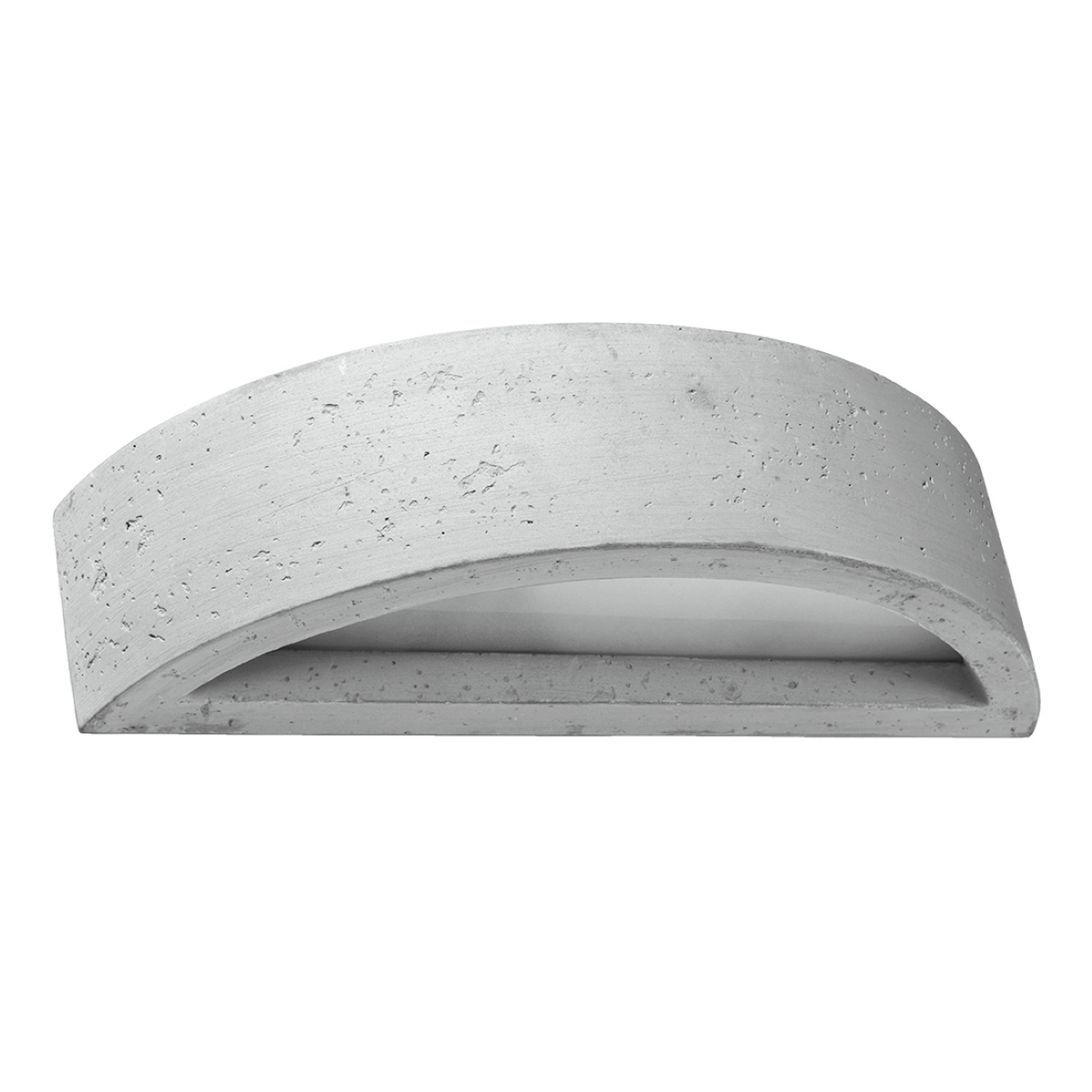 B&Q - Luminosa Atena Up & Down Wall Lamp Concrete Grey40Cm - Image 2