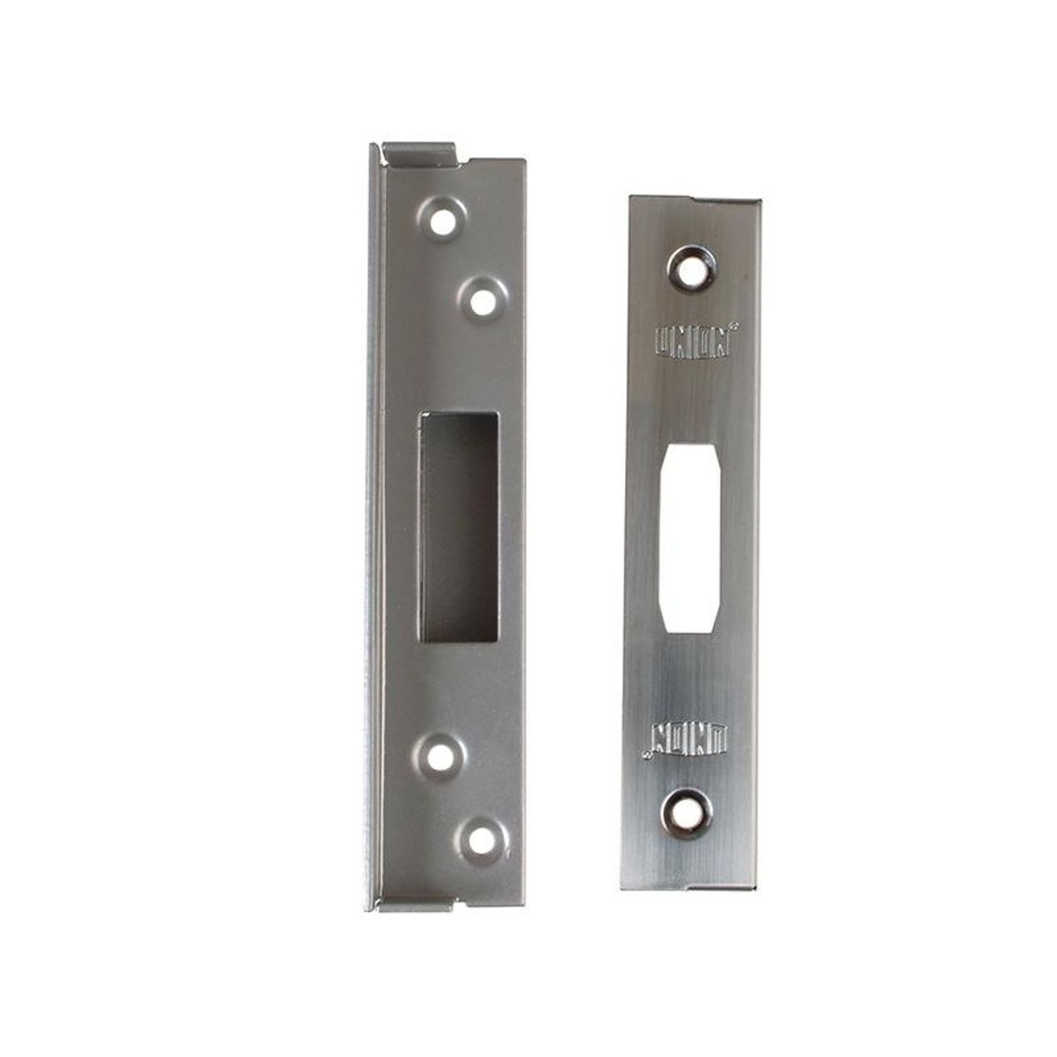 Union Strongbolt Mortice Rebate Kits Deadlocks - 2100 - Satin Chrome
