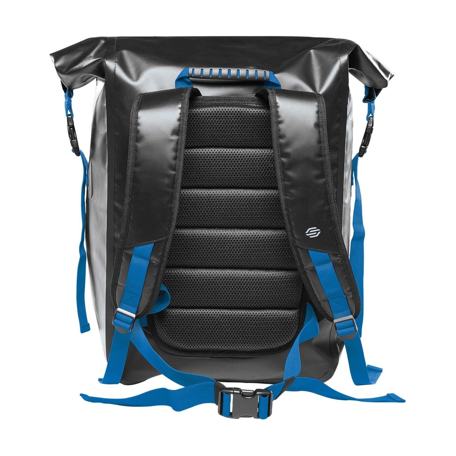 Stormtech Kemano Backpack - Black/Graphite/Azure Blue
