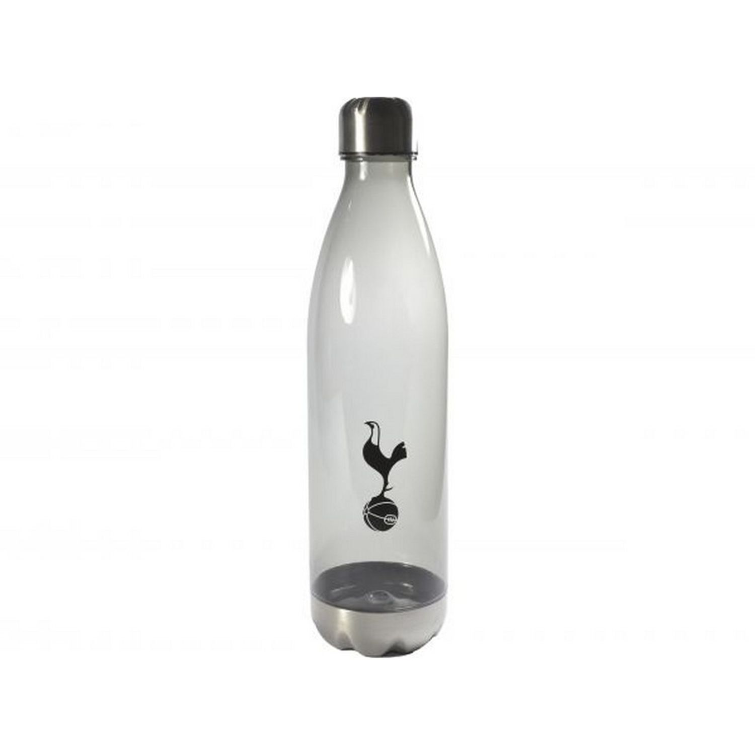 Tottenham Hotspur Fc Clear 1L Water Bottle - Grey
