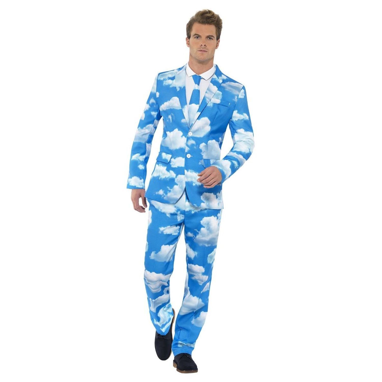 Smiffys Mens Sky High Costume Suit A - Blue / M R