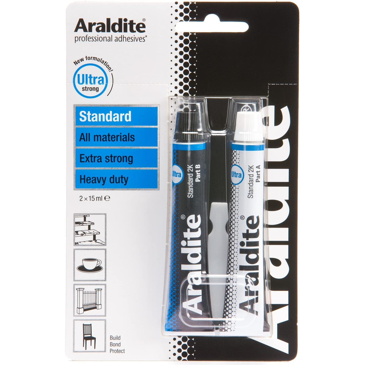 Araldite 2-Tubes Standard Epoxy, 15 Ml - Image 10