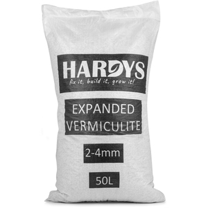 Hardys Vermiculite for Plants - Fine Grade 0-3mm - Natural Water Management & Aeration Enhancer
