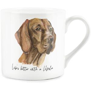 Vizsla Portrait Bone China Mug