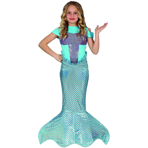 Childrens Blue Mermaid Costume