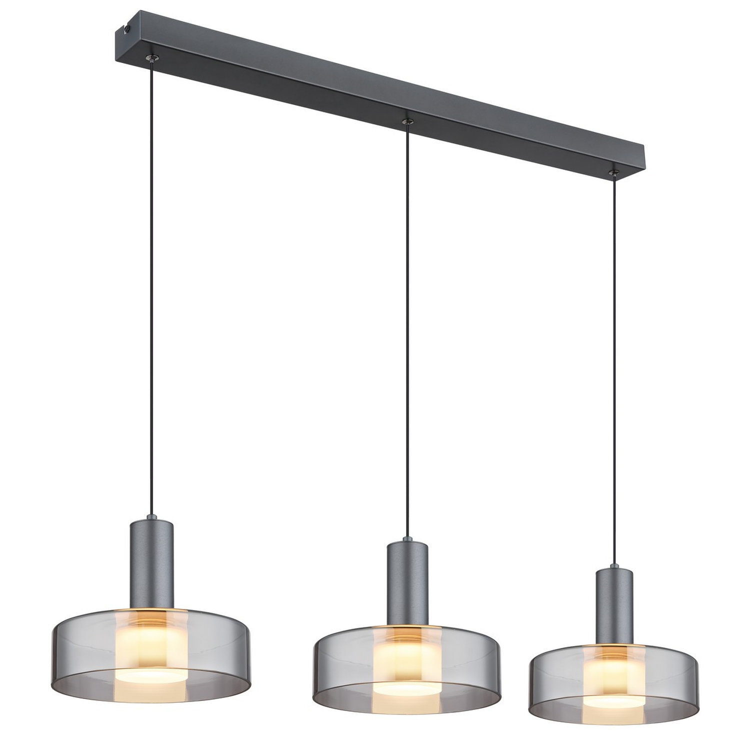 Globo Lighting Grant Pendant Light Grey