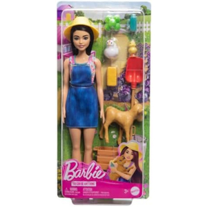 Barbie Career Farmer Doll with Calf and Accessories, HRG62