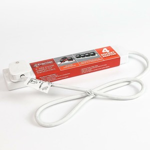 4 Gang Wide Spaced Extension Lead