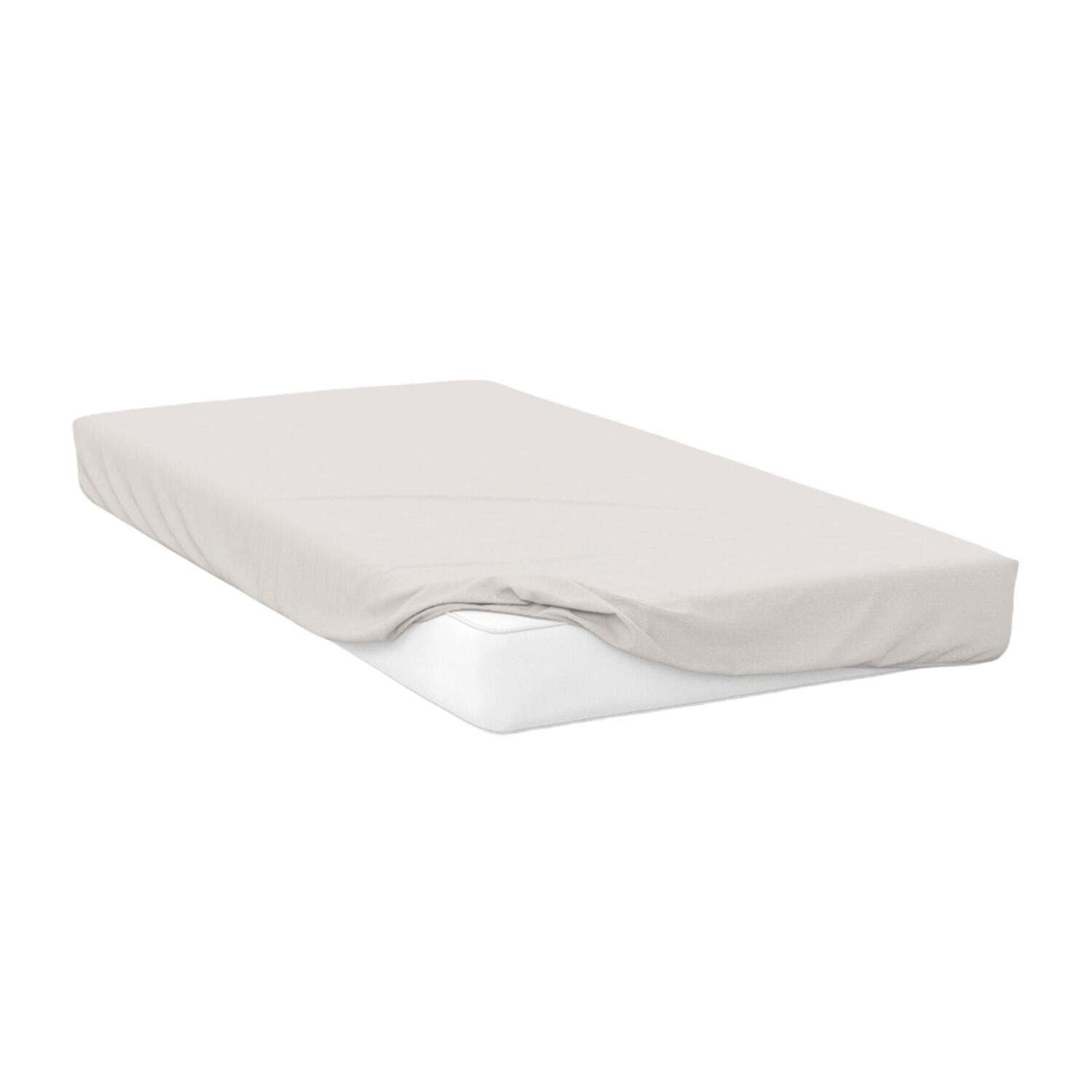 400 Thread Count Egyptian Cotton Extra Deep Fitted Sheet - BM135 - Ivory / King
