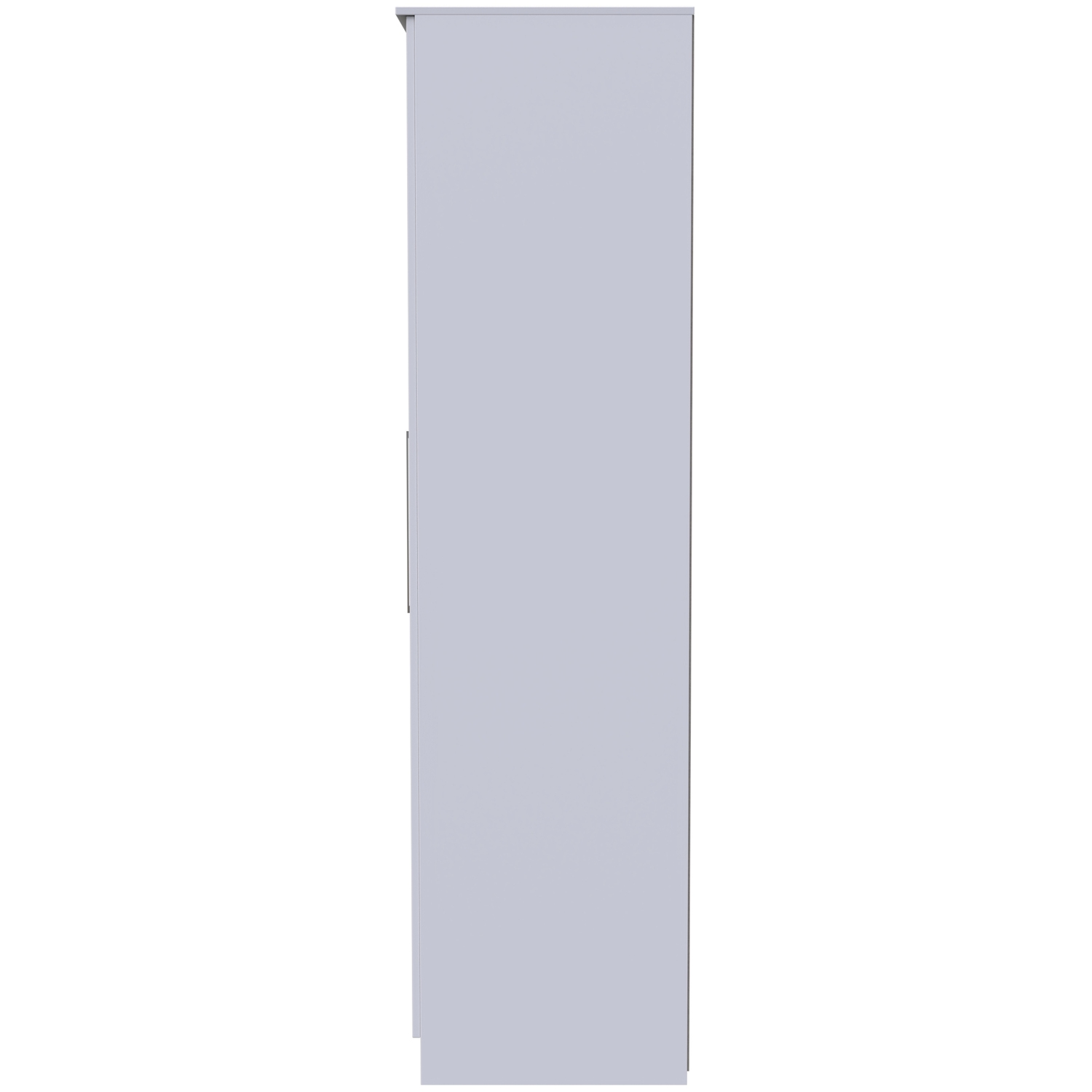 Worcester Ready Assembled Tall Plain Wardrobe - White Matt