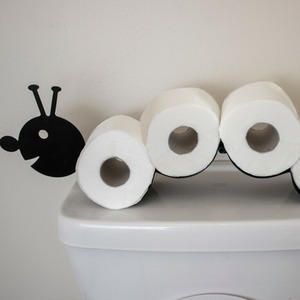 Caterpillar Toilet Roll Holder
