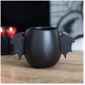 Bat Wing Rounded Mug 500ml Capacity