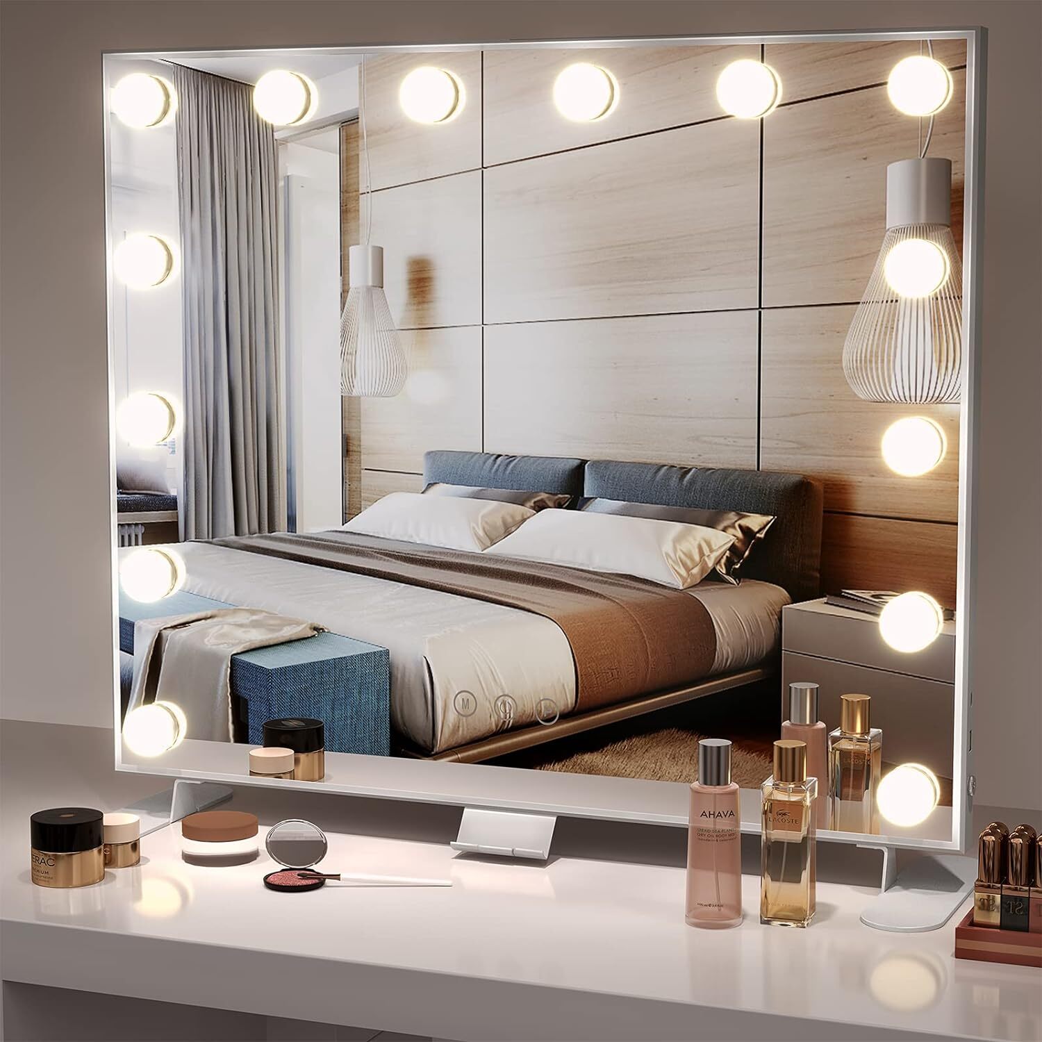 STACCATOAS - Hollywood Vanity Mirror Large Lighted LED - Silver thumbnail