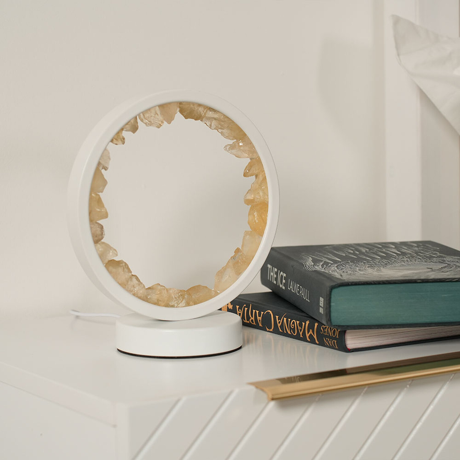 Cloud Shelf With Wall Light - Pink