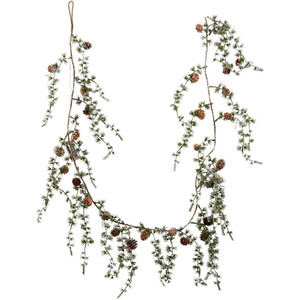 Draping Pinecone Garland