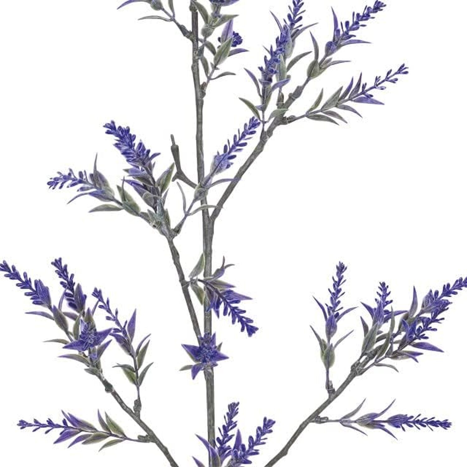Single Lavender Spray Stem Faux Silk Flowers Foliage Stems Floral Home Dcor single-lavender-spray-stem-faux-silk-flowers-foliage-stems-floral-home-dcor