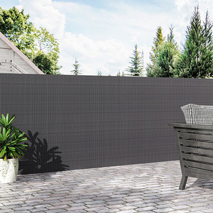 Sun-blocked Privacy Fence