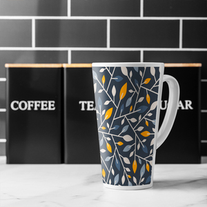 Geometric Abstract Latte Mug