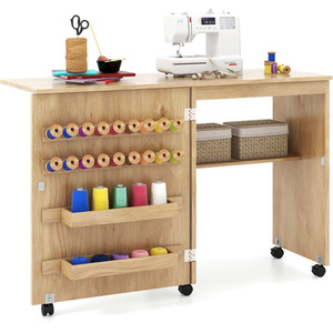 Folding Sewing Table Craft Station