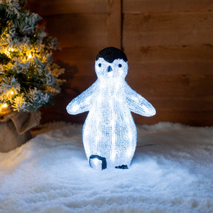 Poppy Penguin LED Christmas Decoration