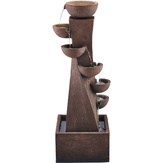 6-Tier Bowl Tower Water Feature