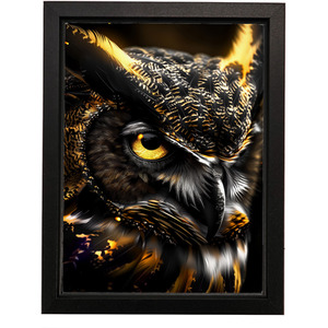 Owl Metal Wall Art