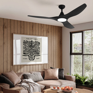 Eglo Portsea LED Ceiling Fan Light - Reversible 3 Blades