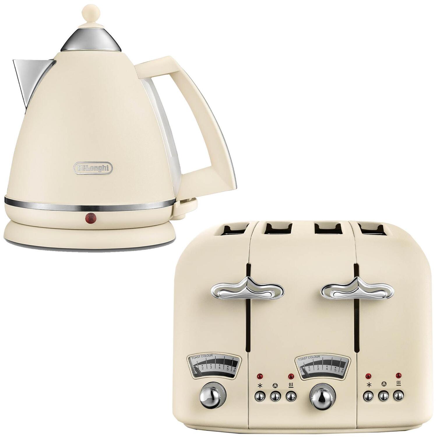 Argento 1.7L Kettle  4 Slice Toaster