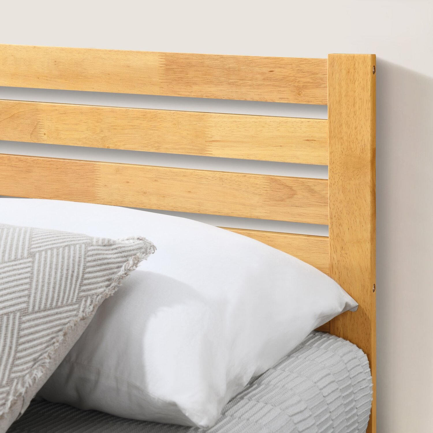 Declan Solid Wood Bed Frame - Oak Double