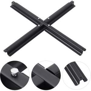 Parasol Cross Base Metal Free Standing Stand