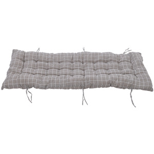 Lifeideas  Checked Lounger Cushion