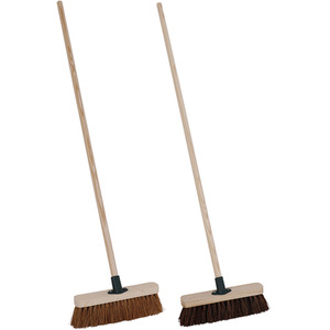 11in Bassine and Coco Brooms Set of 2