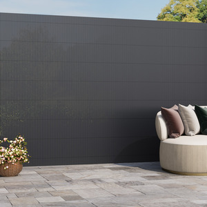 Garden PVC Shaded Privacy Fence