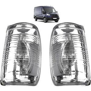 Right Wing Mirror Clear Indicator Lens For Ford Transit Custom (2012+) – T&T Repair&Parts RH Side