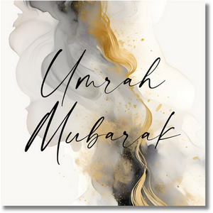 Umrah Mubarak Greeting Card
